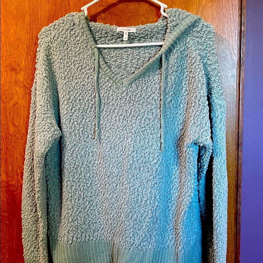 Maurices hooded popcorn sweater